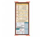 WhiteCoat Clipboard® Trifold - Coral Flight Medic Edition
